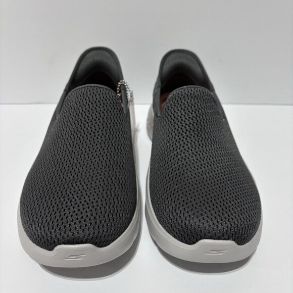 Skechers Women’s Go Walk Flex - Relish Gray Slip-On Shoes, Size 8.5 Wide - Picture 3 of 7